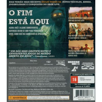 State Of Decay Year One Survivor Edition Xbox One (Jogo MÃdia FÃsica)