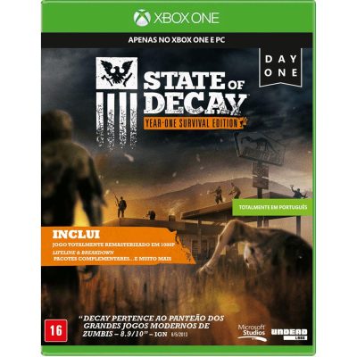 State Of Decay Year One Survivor Edition Xbox One (Jogo MÃdia FÃsica)