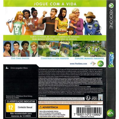 The Sims 4 Xbox One #1 (Jogo Mídia Física)