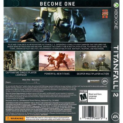 Titanfall 2 Xbox One (Jogo MÃdia FÃsica)