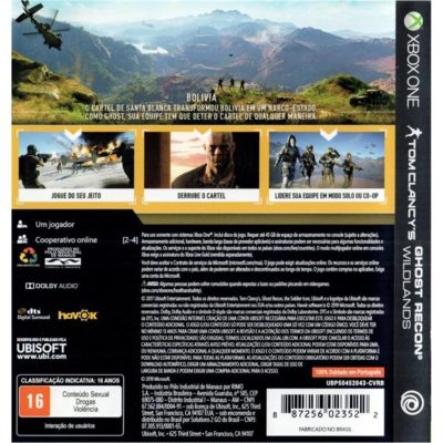 Tom Clancys Ghost Recon Wildlands Xbox One (Jogo Mídia Física)