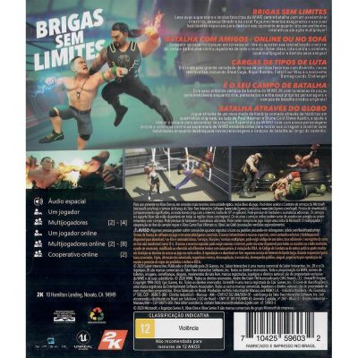 Wwe 2K Battlegrounds Xbox One (Jogo Mídia Física)