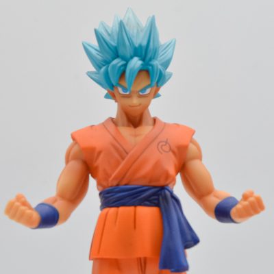 Action Figure Goku (Sayanjin Blue) (Dragon Ball Z Super) - Banpresto (Ichiban Kuji 2015)