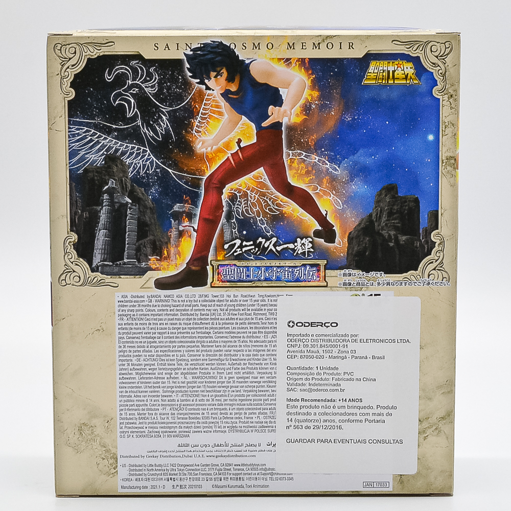 Action Figure Ikki (Cavaleiros Do Zodiaco) (Saint Cosmo Memoir Fenix) Bandai Banpresto
