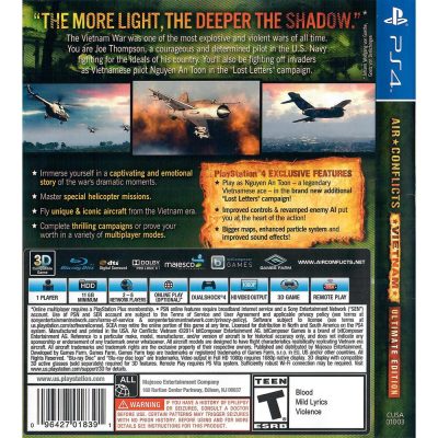 Air Conflicts Vietnam Ultimate Edition Ps4 (Jogo Mídia Física)