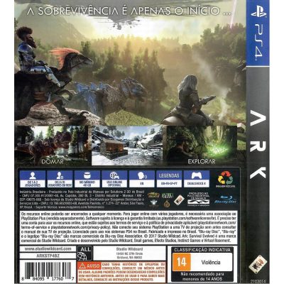 Ark Survival Evolved Ps4 #1 (Jogo MÃdia FÃsica)