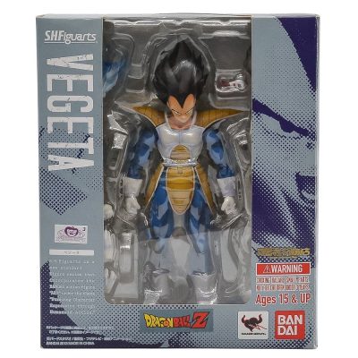 Boneco Vegeta Scouter (Action Figure) S.H Figuarts 1.0 Original Bandai (Dragon Ball Z)