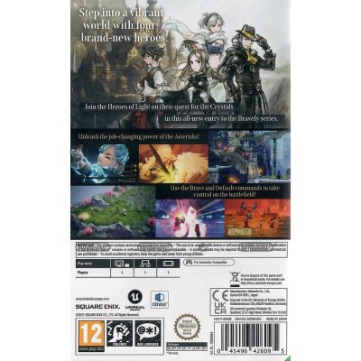 Bravely Default Ii Nintendo Switch (Jogo MÃdia FÃsica)