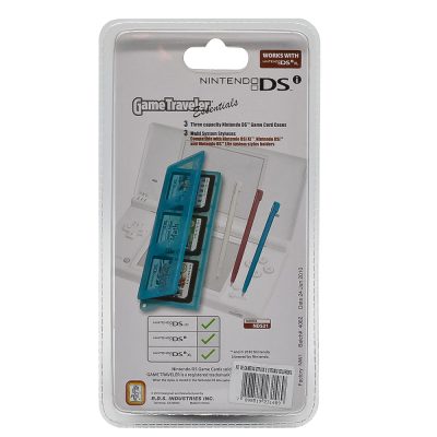 Case Para Cartuchos E Kit De Canetas Nintendo Ds