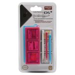 Case Para Cartuchos E Kit De Canetas Nintendo Ds