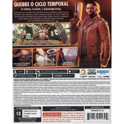Deathloop Ps5 (Jogo MÃdia FÃsica)