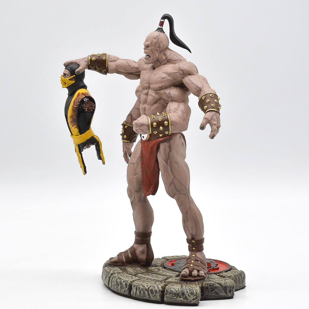 Estatua Resina Artesanal - Goro Com Scorpion (Novo) (Com Detalhe)