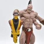 Estatua Resina Artesanal - Goro Com Scorpion (Novo) (Com Detalhe)