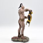 Estatua Resina Artesanal - Goro Com Scorpion (Novo) (Com Detalhe)