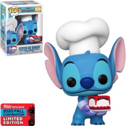 Funko Pop Disney - Lilo E Stitch Stitch As Baker 978 (Exclusive 2020 Fall Convention) (Vaulted)
