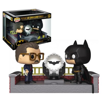 Funko Pop Heroes - Batman 80 Years Batman And Commissioner Gordon 291 (Batman Begins) (With Light-Up Bat Signal)