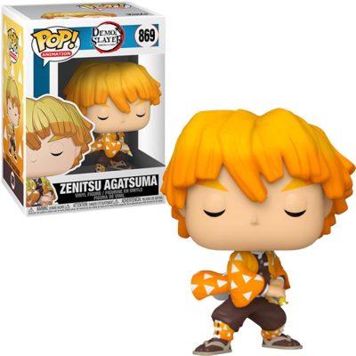 Funko Pop Zenitsu Agatsuma 869 (Demon Slayer) (Animation)