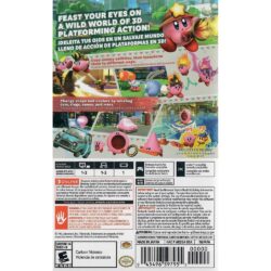 Kirby And The Forgotten Land Nintendo Switch (Jogo Mídia Física)