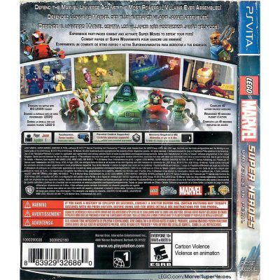 Lego Marvel Super Heroes Psvita #1 (Jogo Mídia Física)