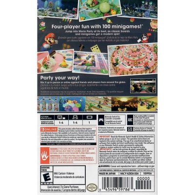 Mario Party Superstars Nintendo Switch (Jogo MÃdia FÃsica)