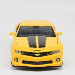 Miniatura Carro Chevrolet Camaro Ss Rs (2010) (Amarelo) (Escala 1:24) - Maisto