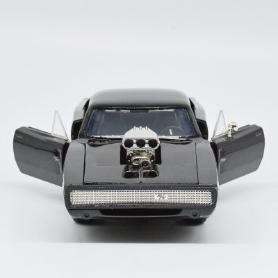 Miniatura Carro Dodgr Charger R/T (1970) (Preto) (Dom's Dodge Fast N Furious) - Jada Toys
