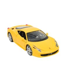 Miniatura Carro Ferrari 458 Itália (2009) (Amarela) - Maisto