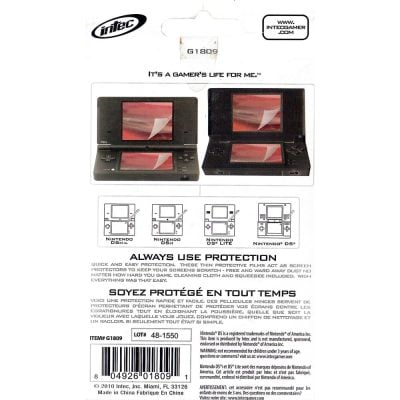 Pelicula Nintendo Ds Intec