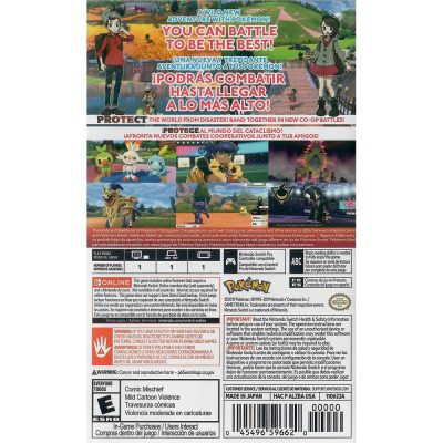 Pokémon Shield Nintendo Switch (Jogo MÃdia FÃsica)