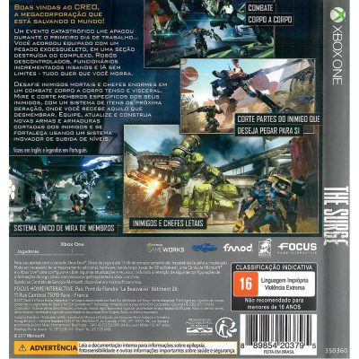 The Surge Xbox One (Jogo Mídia Física)