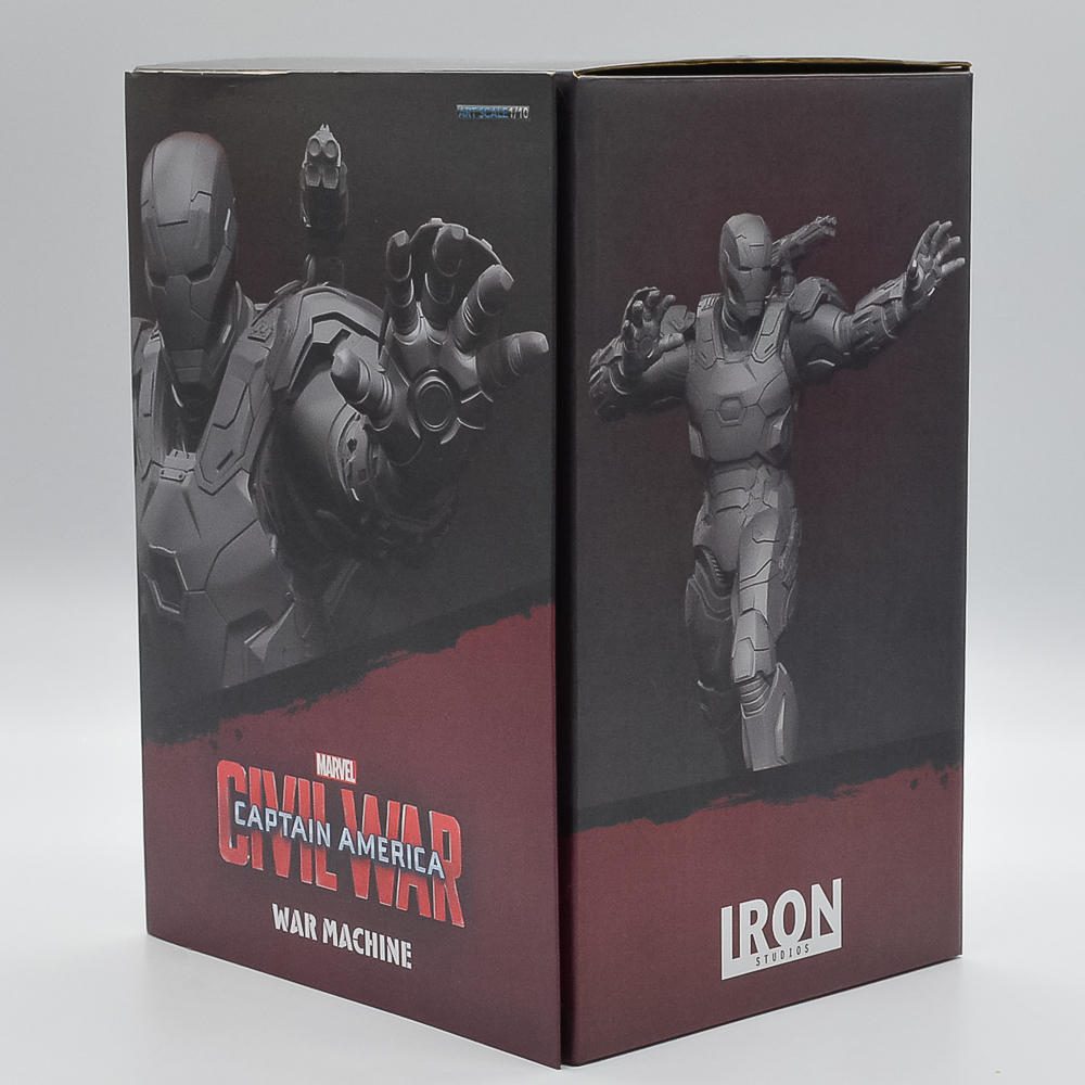 Action Figure War Machine Iron Studios 1/10 (Captain America Civil War)