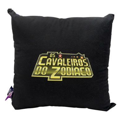 Almofada Cavaleiros E Athena Fibra Veludo 40X40cm
