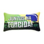 Almofada Juntos Na Torcida 18X38cm
