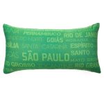 Almofada Pátria Amada 18X38cm Almofada Pátria Amada 18X38cm