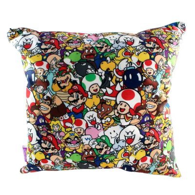 Almofada Super Mario World Fibra Veludo 40X40cm