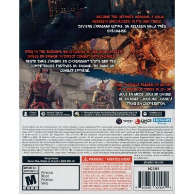 Aragami 2 Ps5 (Jogo MÃdia FÃsica)