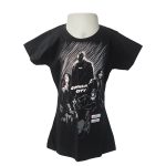 Camiseta Feminina Gotham City (Tam P) (Exposição)