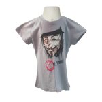Camiseta Feminina Z For Zombie (Tam M) (Exposição) Camiseta Feminina Z For Zombie (Tam M) (Exposição)