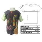 Camiseta Infantil Donatello (Tam 10) (Exposição)