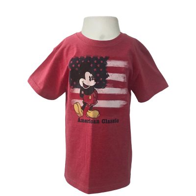 Camiseta Infantil Mickey American Classic (Tam M) (Exposição)