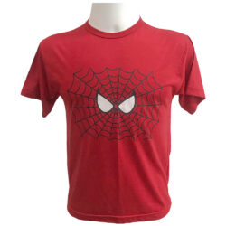 Camiseta Unissex Homem Aranha Teia (Tam P) (Exposição)