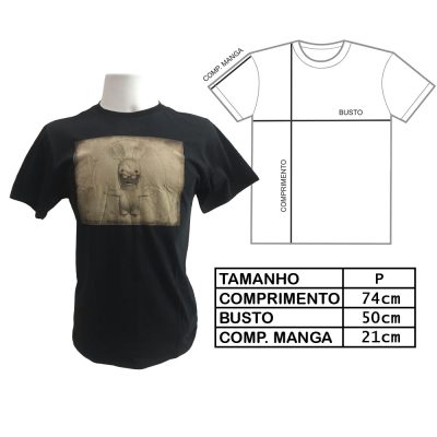 Camiseta Unissex Rabbids Da Vinci (Tam P) (Exposição)