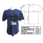 Camiseta Unissex Zelda Breath Of The Wild (Tam Xl) (Exposição)