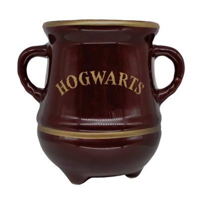 Caneca 3D Poção Hogwarts Dourada 350Ml