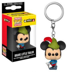 Chaveiro Funko Mickey 90Th Brave Little Tailor Pocket Keychain - Disney - 90Th Anniversary