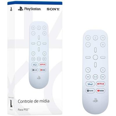 Controle De Mídia Ps5