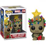 Funko Pop Baby Groot Holiday 530 - Luzes De Natal - Marvel