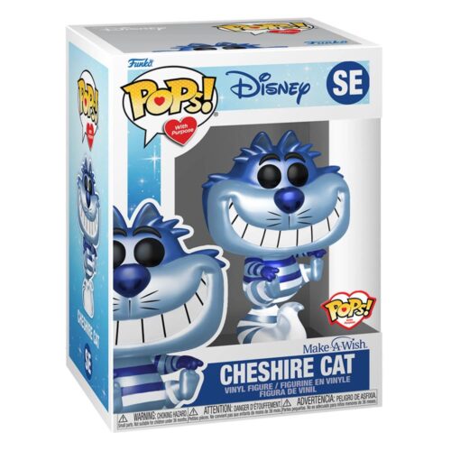 Funko Pop Cheshire Cat Se Pops With Purpose - Make A Wish - Disney - Gato Que Ri