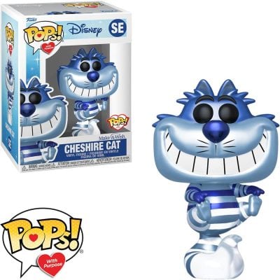 Funko Pop Cheshire Cat Se Pops With Purpose - Make A Wish - Disney - Gato Que Ri