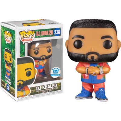 Funko Pop Dj Khaled 238 - New Outfit Hawaiian Shirt - Funko Exclusive - Rocks